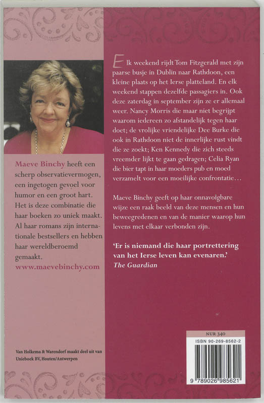 Achterkant van Zaterdag in september