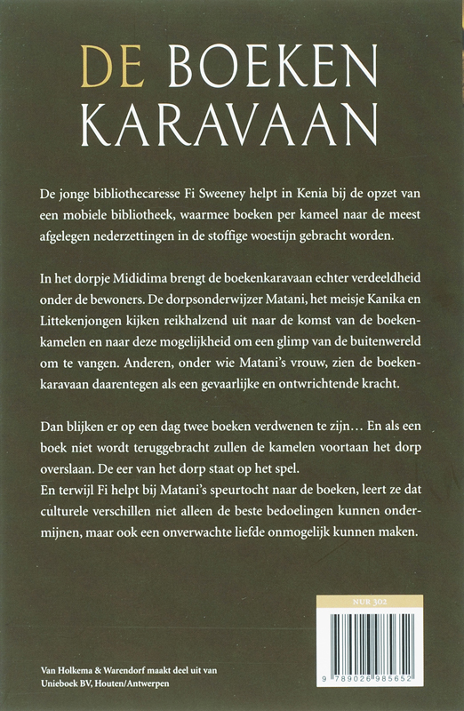 Achterkant van Boekenkaravaan