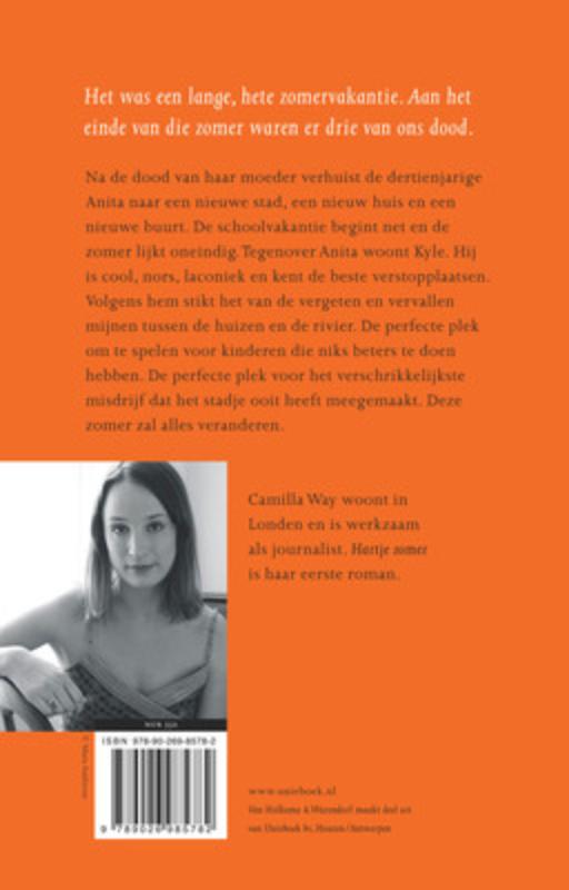 Achterkant van Hartje zomer
