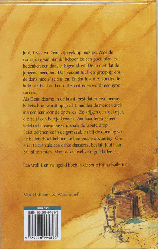 Achterkant van Zoute drop