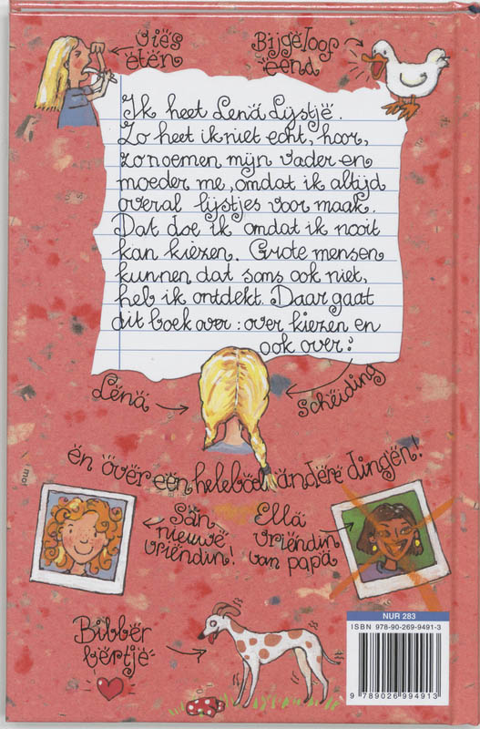 Achterkant van Lena Lijstje