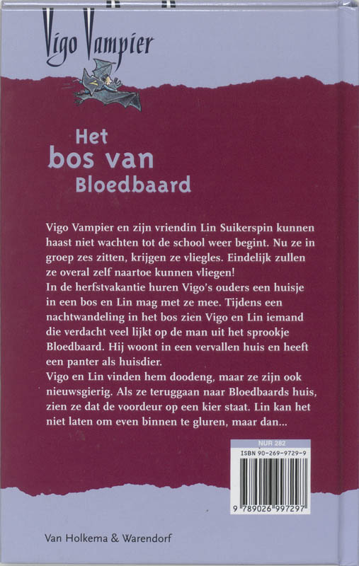 Achterkant van Het bos van Bloedbaard