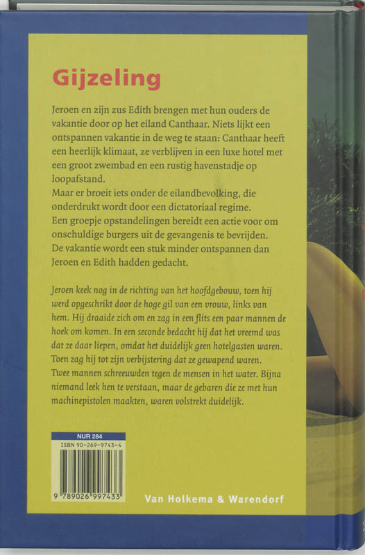 Achterkant van Gijzeling
