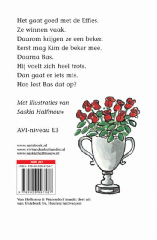 Achterkant van Twee keer raak