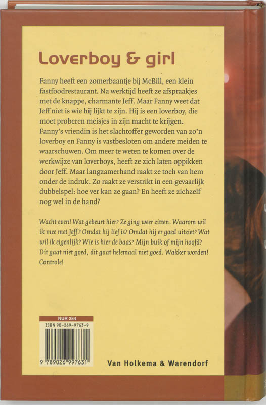 Achterkant van Loverboy & girl