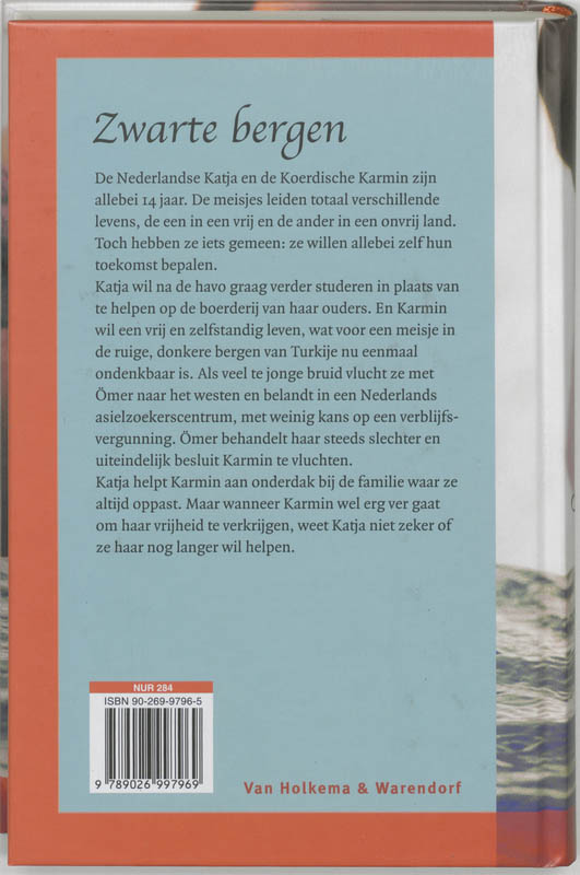 Achterkant van Zwarte bergen
