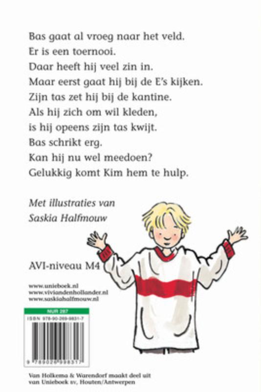 Achterkant van Vier tegen vier