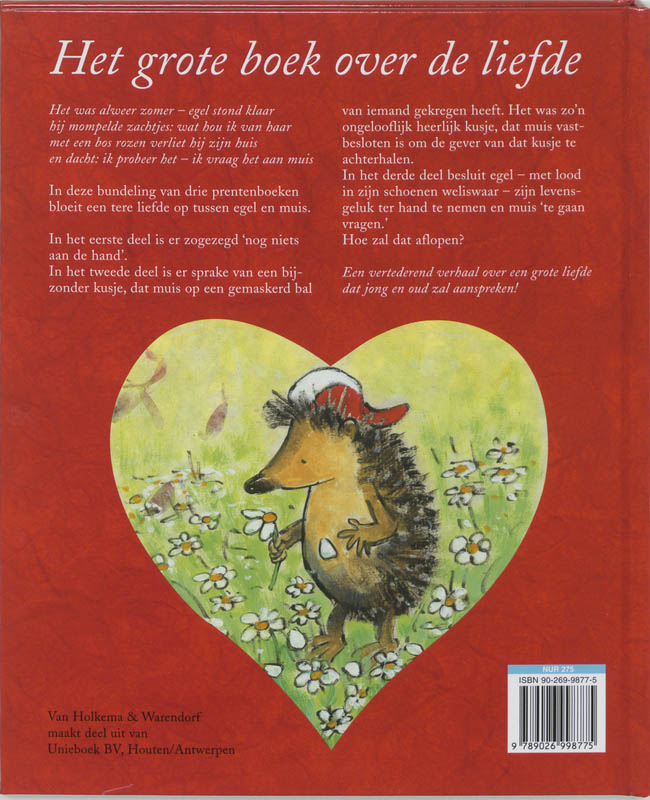Achterkant van Het grote boek over de liefde