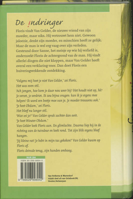Achterkant van De indringer