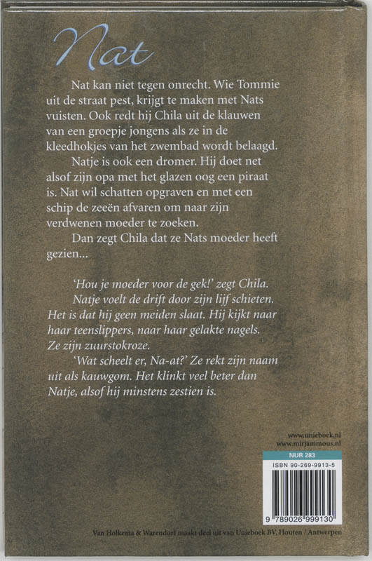 Achterkant van Nat