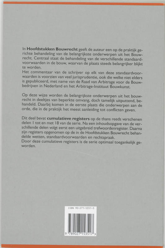 Achterkant van Registers