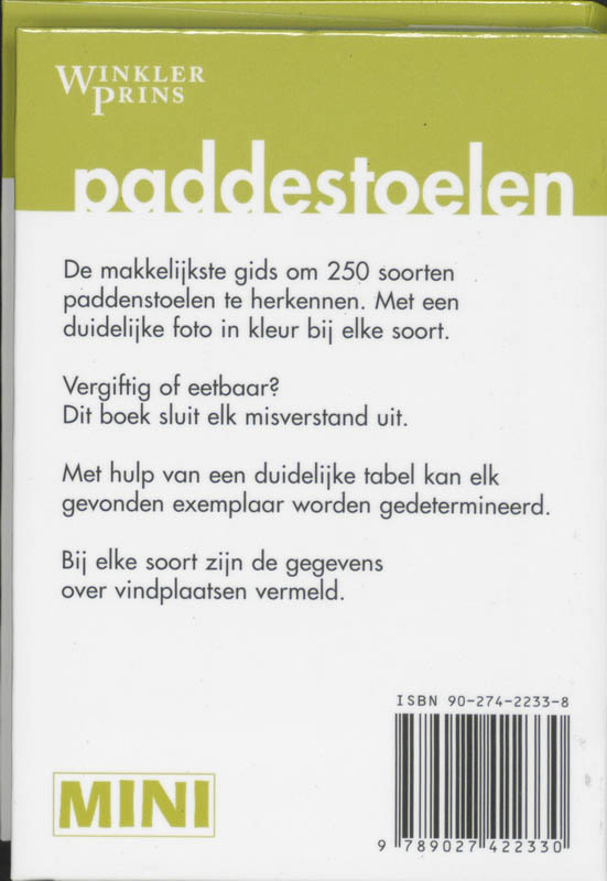Achterkant van Paddestoelen