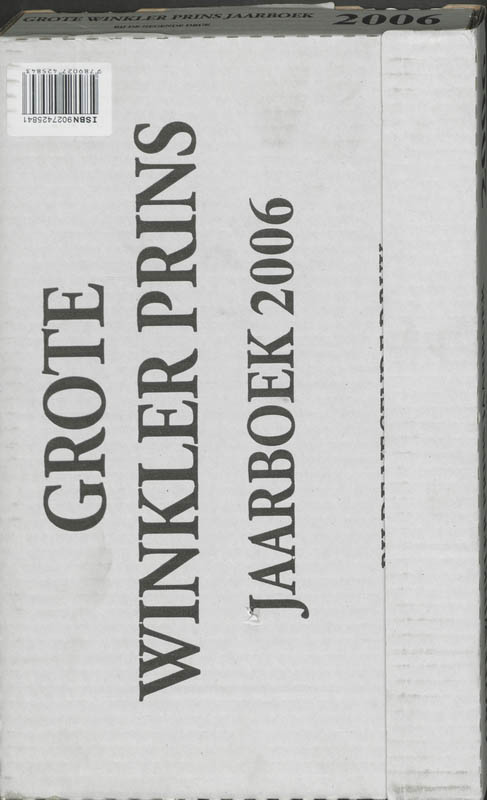 Achterkant van 2006 bij 9e druk