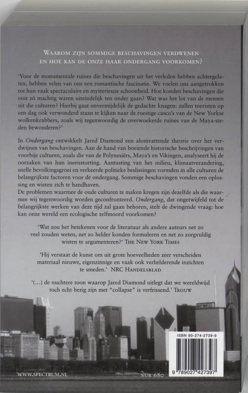 Achterkant van Ondergang