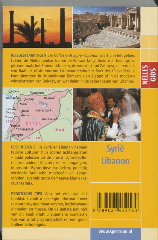 Achterkant van Nelles gids Syrie