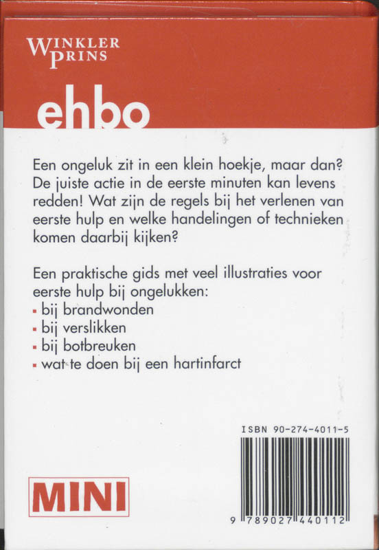 Achterkant van Mini WP EHBO
