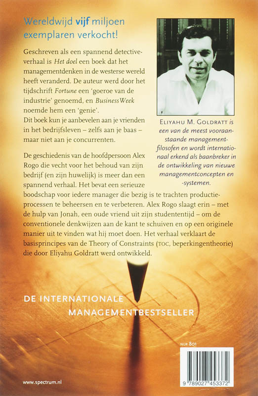 Achterkant van Het doel