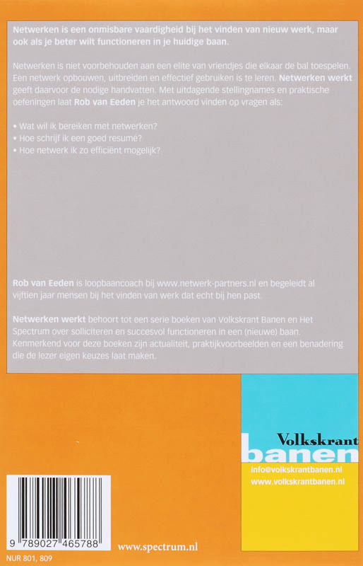 Achterkant van Netwerken werkt
