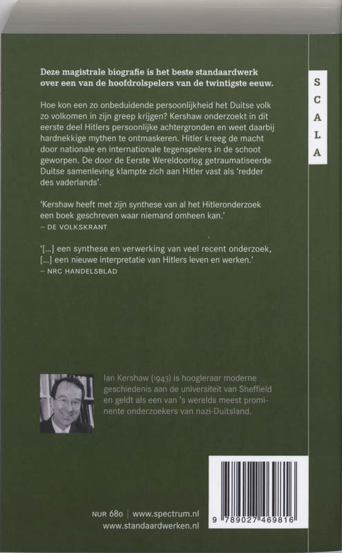 Achterkant van 1889-1936: Hoogmoed