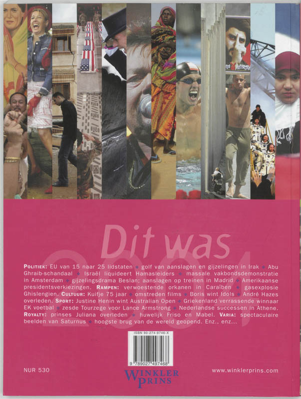 Achterkant van Dit was 2004