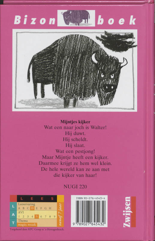 Achterkant van Mijntjes kijker