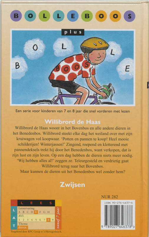 Achterkant van Willibrord de Haas