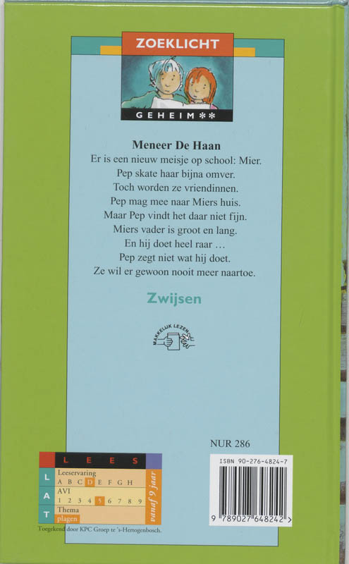 Achterkant van Meneer De Haan