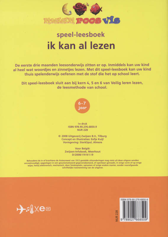 Achterkant van Ik kan al lezen