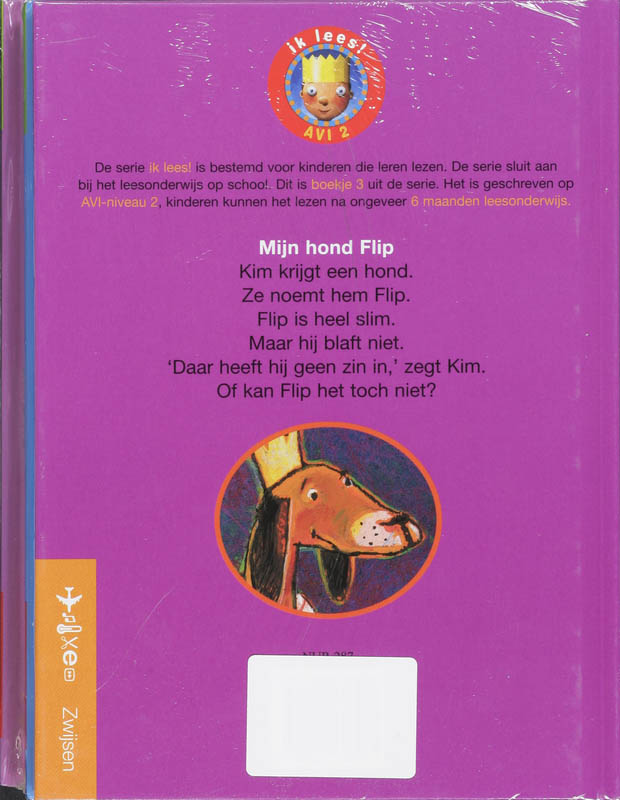 Achterkant van Set Ik lees! boeken Avi 1 t/m 4