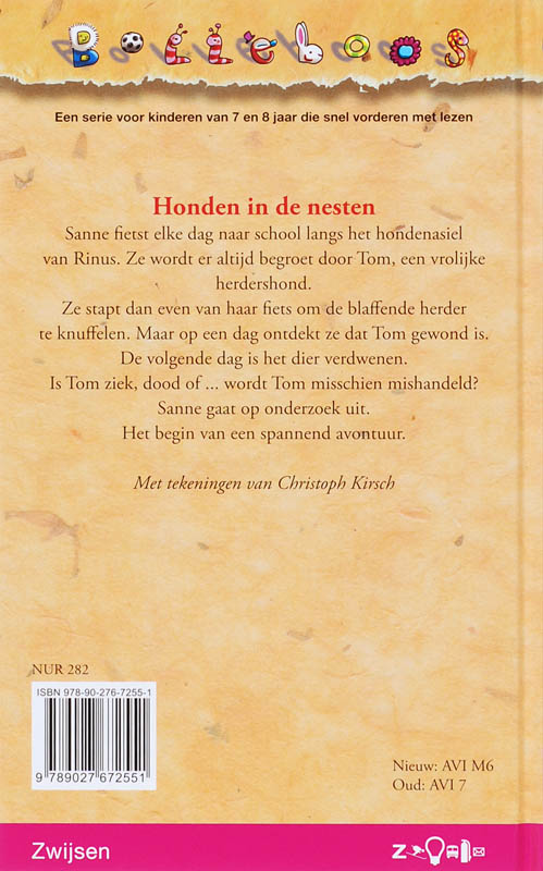 Achterkant van Honden in de nesten
