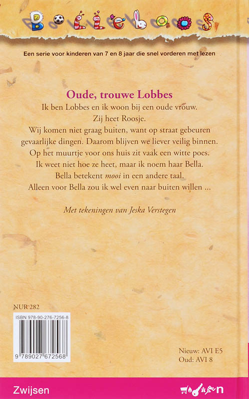 Achterkant van Oude, trouwe Lobbes
