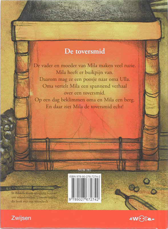 Achterkant van De toversmid