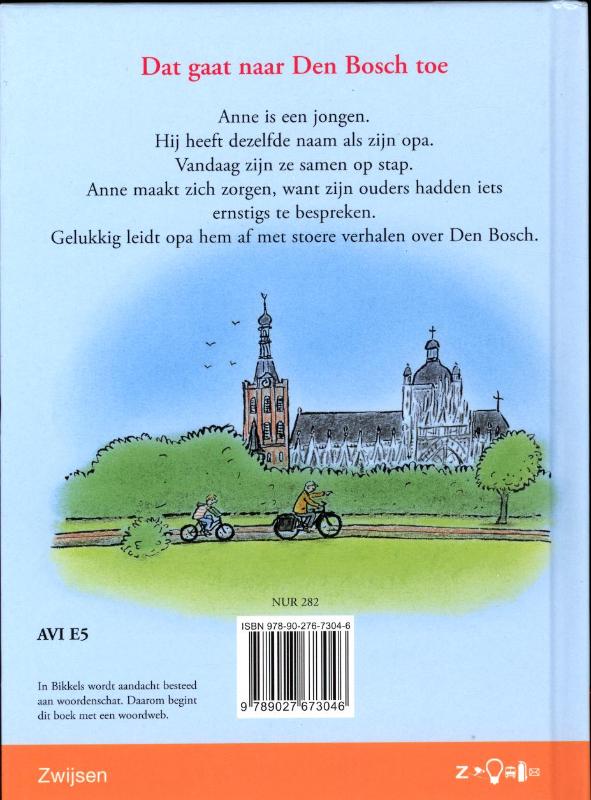Achterkant van Dat gaat naar Den Bosch toe