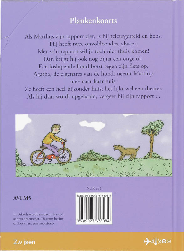 Achterkant van Plankenkoorts