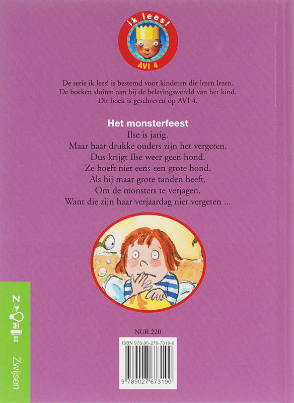 Achterkant van Het monsterfeest