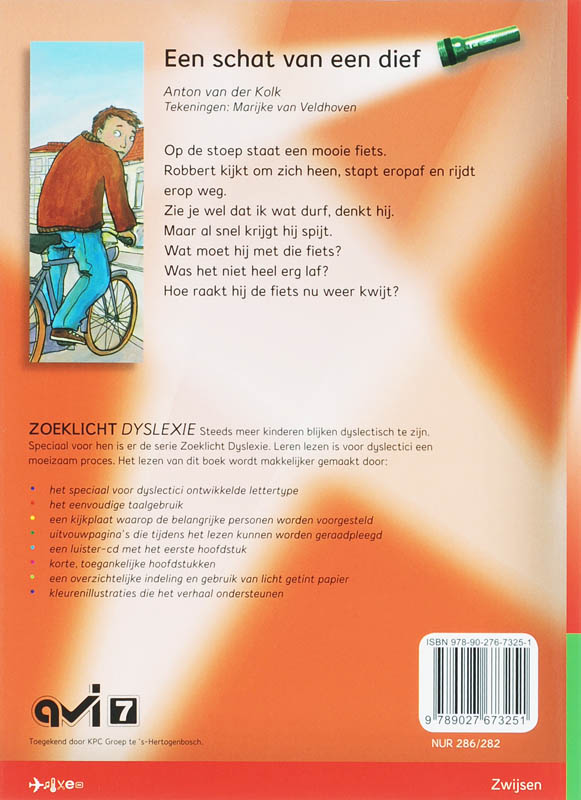 Achterkant van Een schat van een dief