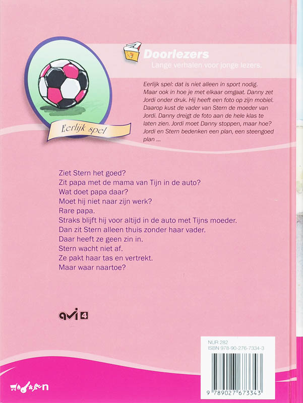 Achterkant van Stern is het zat