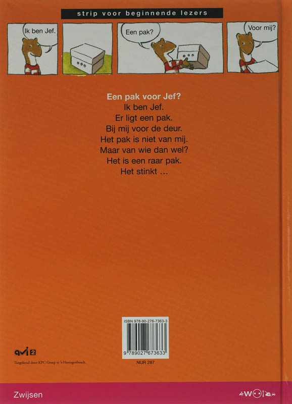Achterkant van Een pak voor Jef?