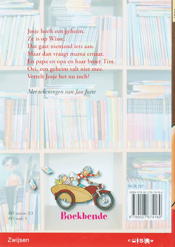 Achterkant van IK VERTEL HET NIET!