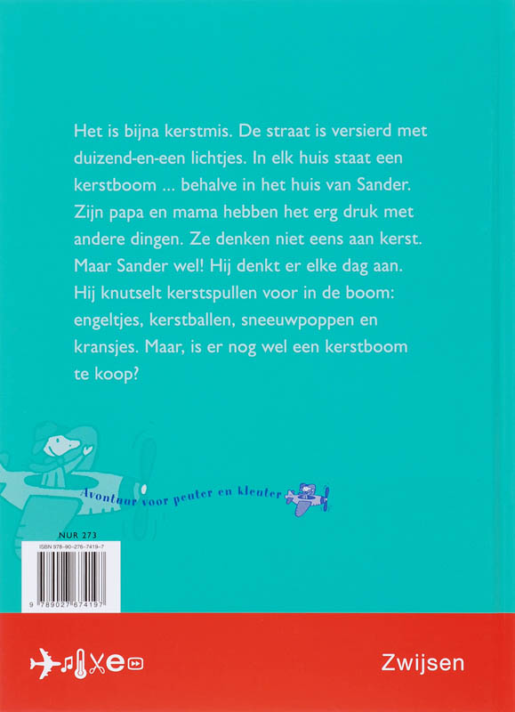Achterkant van Fijn kerstfeest!