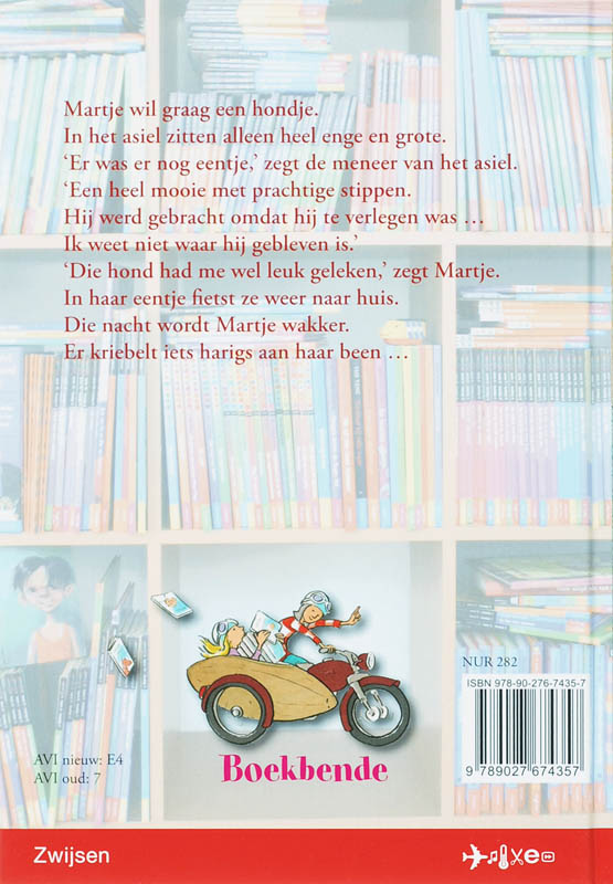 Achterkant van Dappere Dries