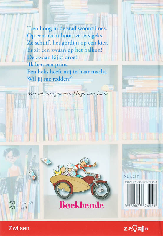 Achterkant van De heks op de ijsberg