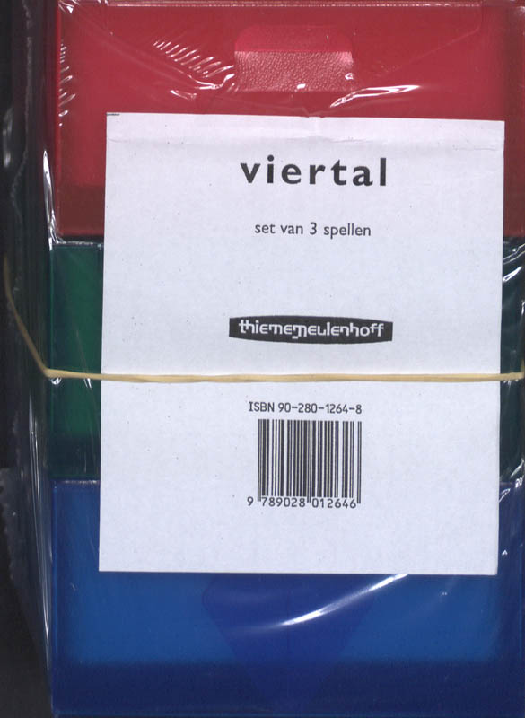 Achterkant van Viertal