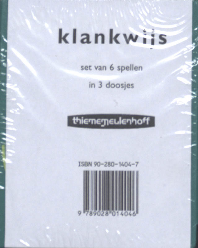 Achterkant van Spelletjespakket