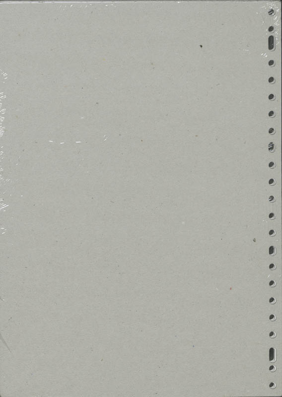 Achterkant van Werkboek