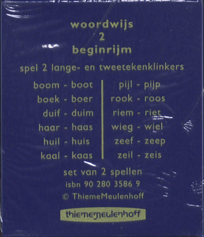 Achterkant van Spelletjespakket