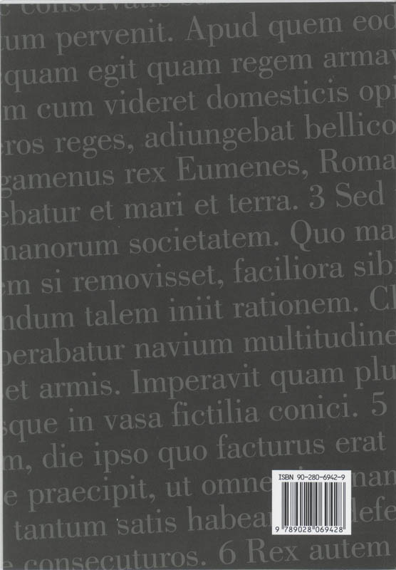 Achterkant van Grammatica en woordenlijst