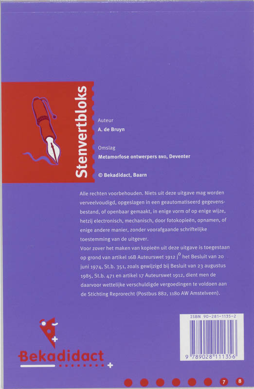 Achterkant van Antwoorden