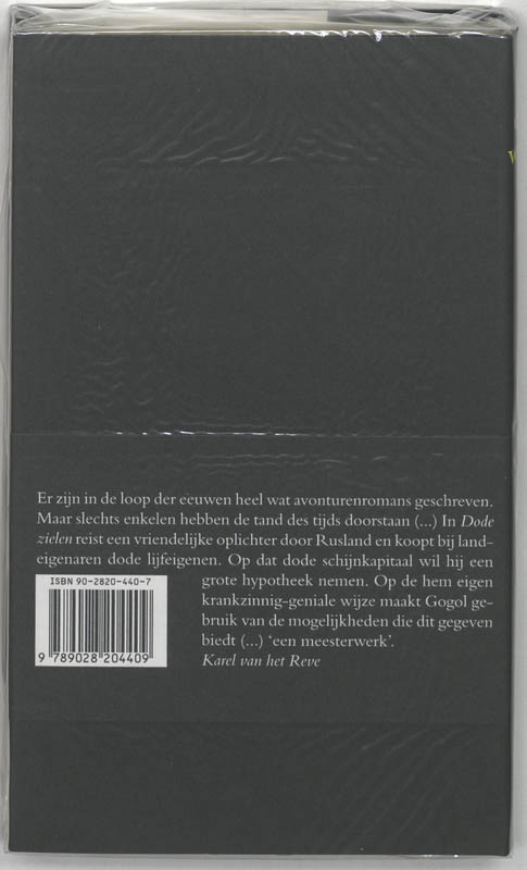 Achterkant van 3 Dode zielen