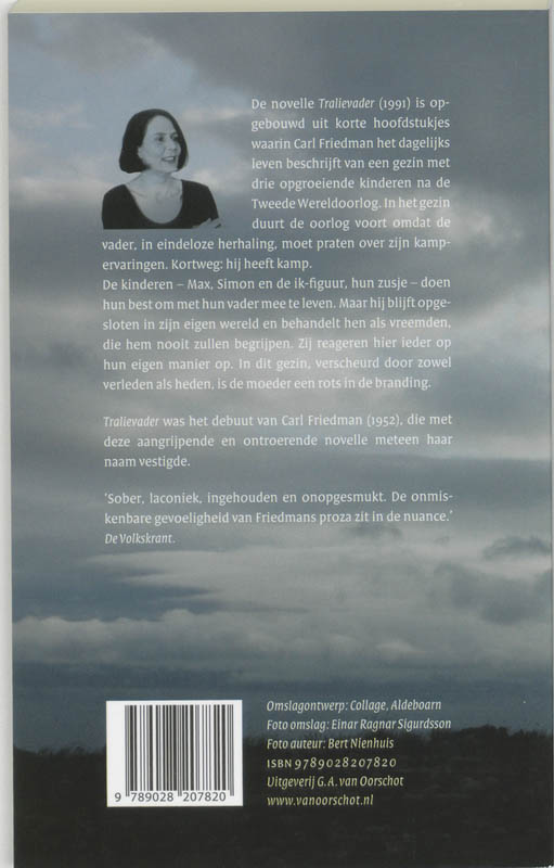 Achterkant van Tralievader